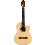 Cordoba C1MCE Protégé C1 Classical Acoustic Electric Guitar, Spruce/Mahogany