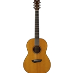 Yamaha CSF3MVN Compact Acoustic Electric Guitar, Natural w/Hard Bag