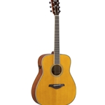 Yamaha FG-TAVT Transacoustic Acoustic Electric Dreadnought Guitar, Natural