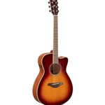 Yamaha FSC-TABS Transacoustic Acoustic Electric Small Body Cutaway Guitar, Brown Sunburst