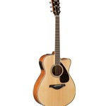 Yamaha FSX820C Small Body Acoustic Electric Guitar, Natural