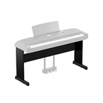 Yamaha L300B Wooden Stand for DGX670 and PS500 Digital Pianos - Black