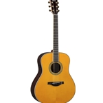 Yamaha LL-TAVT Transacoustic Acoustic Electric Dreadnought Guitar, Vintage Tint w/Hard Bag