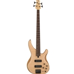 Yamaha TRBX604FMMA 4-String Electric Bass Guitar, Natural Satin