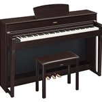 Yamaha YDP184R Arius Deluxe Traditional Console Digital Piano with Bench, Dark Rosewood