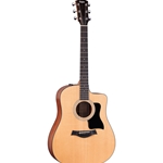 Taylor  110ce Acoustic Electric Guitar, Sitka Spruce/Walnut, w/ Gig Bag - $100 PRICE DROP!
