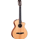 Taylor  112CE-N Grand Concert Classical Acoustic Electric Guitar w/ Gig Bag