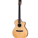 Taylor  214CE-N Nylon String Acoustic-Electric Guitar, Sitka Spruce/Rosewood, w/ Gig Bag