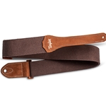 Taylor  4012-20 GS Mini Strap,Chocolate Brown Cotton,2"