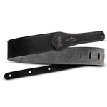 Taylor  4104-25 Gemstone Guitar / Bass Strap, Sanded Suede, Black, 2.5"