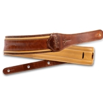 Taylor  4123-25 Spring VineStrap,Med Brown Leather,2.5" Brown,Butterscotch Trim