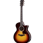 Taylor  414CE-R Acoustic-Electric Guitar, Sitka Spruce/Rosewood Tobacco Sunburst w/ Deluxe Hardshell Case