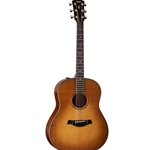 Taylor  517EWHB-BE Builder's Edition Acoustic-Electric Guitar, Torrefied Sitka Spruce/Mahogany Wild Honey Burst, w/ Western-Floral Hardshell Case