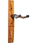 Taylor 70205 Guitar Wall Hanger - Koa with Maple/Boxwood Bouquet Inlay