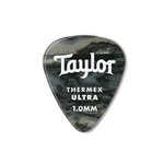 Taylor  80717 Prem 351 Thermex UltraPicks,Black Onyx, 1.25mm,6-Pack