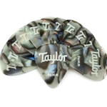 Taylor  80736 Celluloid 351 Picks,Abalone,0.96mm,12 Pack