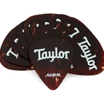 Taylor  80774 Celluloid 351 Picks,Tort Shell,0.46mm 12 Pack