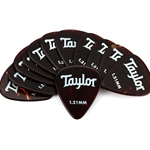 Taylor  80778 Celluloid 351 Picks,Tort Shell,1.21mm 12 Pack
