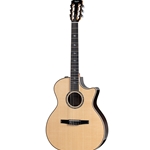 Taylor  814CE-N Nylon String Acoustic-Electric Guitar - Sitka Spruce/Rosewood, Radius Armrest