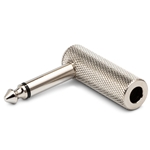 Hosa GPP-151 Right-angle Adapter, 1/4 in TS to Same