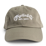 Martin 18NH0062 Hat, Olive with White Logo