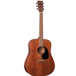 Martin D-15M Dreadnought Acoustic Guitar - Mahogany w/Gig Bag