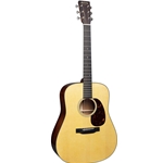 Martin D-18 Dreadnought Acoustic Guitar - Spruce/Mahogany, Gloss w/ Hardshell Case