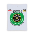 Martin MA140S Authentic Silked Guitar String Set, Light, 12-54, 80/20 Bronze