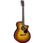 Martin SC-13ESPC-BST Road Series Sure Align Special Edition Acoustic-Electric Guitar - Spruce/Ziricote, Burst w/Gig Bag