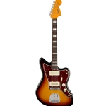 Fender 0110340800 American Vintage II 1966 Jazzmaster Electric Guitar w/Vintage-Style Black (Orange Interior) Hardshell Case, 3-Color Sunburst