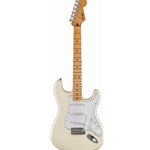 Fender 0266220505 Standard Stratocaster® Electric Guitar, Maple Fingerboard, White Pickguard, Olympic White