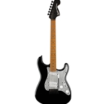 Squier 0370230506 Contemporary Stratocaster® Electric Guitar Special - Silver Anodized Pickguard - Black