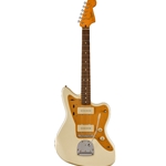 Squier 0371060541 J Mascis Jazzmaster Electric Guitar, Vintage White