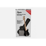 Squier 0372981006 Affinity Series Precision Bass PJ Pack w/Padded Gig Bag, Black w/Padded Gig Bag Rumble