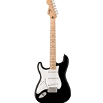 0373162506 Squier Sonic® Stratocaster® Electric Guitar Left-Handed - White Pickguard - Black