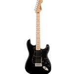 0373203506 Squier Sonic Stratocaster Electric Guitar HSS, Black