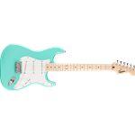 0373252549 Squier Sonic® Stratocaster® HT, Maple Fingerboard, White Pickguard, Sea Foam Green