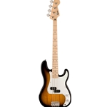 0373902503 Squier Sonic Precision Electric Bass Guitar, 2-Color Sunburst