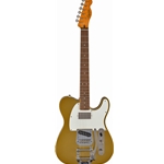 Squier 0374048578 Classic Vibe™ Custom Telecaster® SH Electric Guitar w/ Bigsby, Aztec Gold