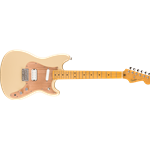 Squier 0374096589 Classic Vibe Duo-Sonic HS, Maple Fingerboard, Gold Anodized Pickguard, Desert Sand