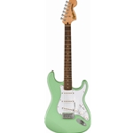 Squier 0378000557 FSR Affinity Series Stratocaster Electric Guitar, Surf Green