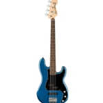Squier 0378551502 Affinity Series Precision Electric Bass Guitar PJ, Lake Placid Blue