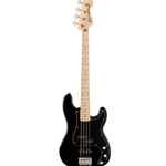 Squier 0378553506 Affinity Series Precision Electric Bass Guitar PJ, Black