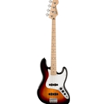 Squier 0378602500 Affinity Series Jazz Electric Bass Guitar, 3-Color Sunburst