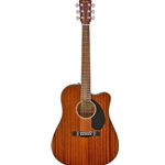 Fender 0970113022 DING 'N' DENT SAVINGS! Acoustic Electric CD-60SCE Dreadnought Guitar, All-Mahogany