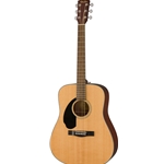 Fender 0970115021 CD-60S Left Hand Dreadnought Acoustic Guitar, Natural