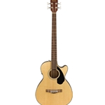 Fender 0970183021 CB-60SCE Acoustic Electric Bass Guitar, Natural