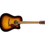 Fender 0970213332 CD-140SCE Dreadnought Acoustic Electric Guitar w/Hardshell Case, Sunburst