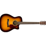 Fender 0970253332 CC-140SCE Concert Acoustic Electric Guitar w/Hardshell Case, Sunburst