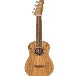 Fender 0970450594 Zuma Exotic Concert Ukulele, Spalted Maple